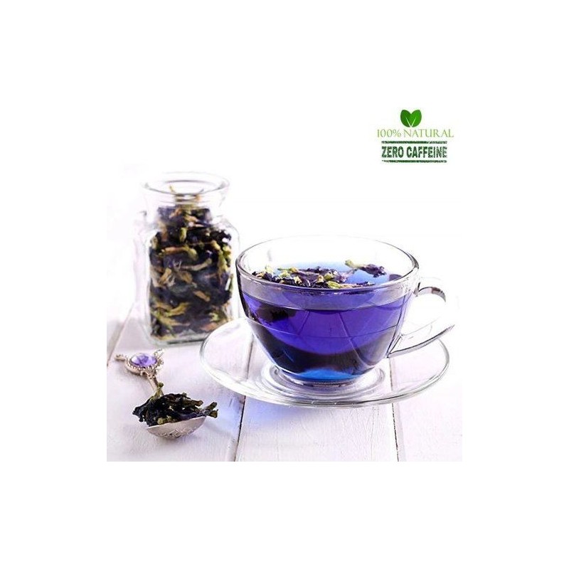 Flores de Blue Butterfly Pea 20 g - Dawfood Tienda Flores de Blue Butterfly Pea 20 g - Dawfood Tienda