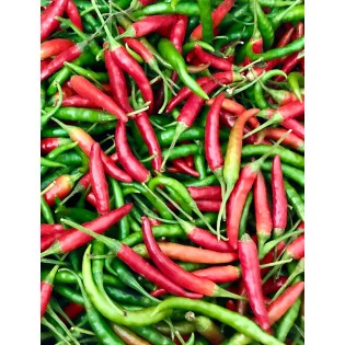 Comprar Mix chili rojo y verde fresco 100 g - Online - Dawfood
