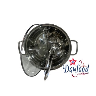 Comprar Olla para Hot pot con 2 cucharas 28 cm online-Dawfood Spain