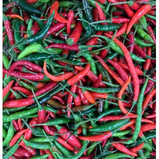 Comprar Mix chili rojo y verde fresco 100 g - Online - Dawfood