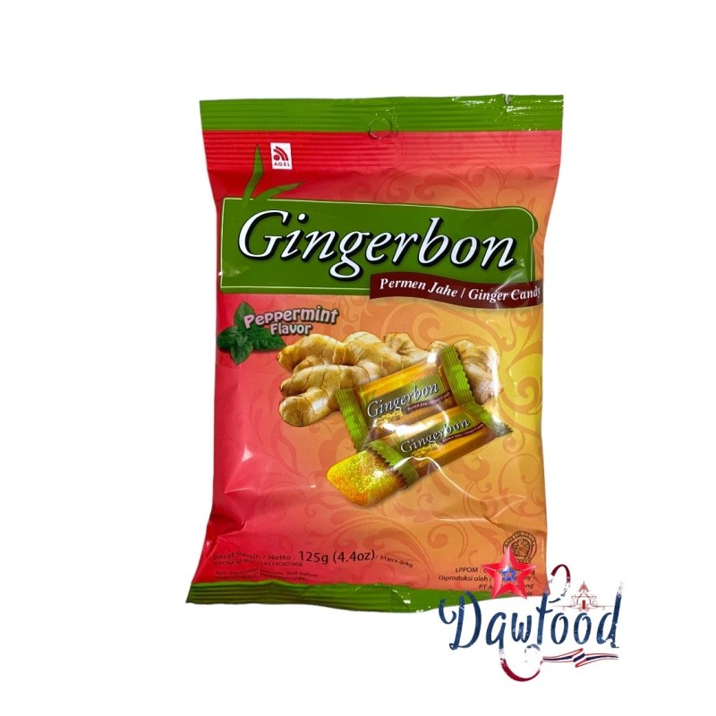 Caramelos de jengibre con menta Gingerbon: con sabor refrescante Caramelos de jengibre con menta Gingerbon: con sabor refrescante