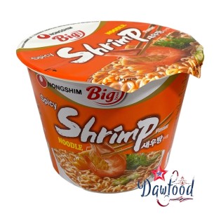 Fideos instantáneos Cup grande Sabor camaron Nongshim