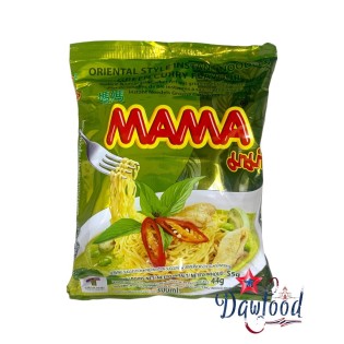 Instant Noodles Green Curry 55 gr Mama