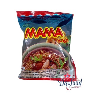 Fideos instantáneos Moo Nam Tok marca Mama de 55 gr