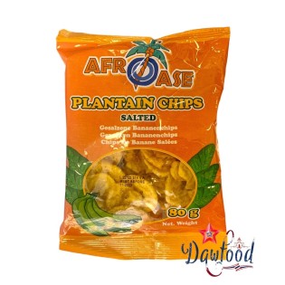 Comprar Chips de plátano salado Afroase 80 g online - Dawfood Spain
