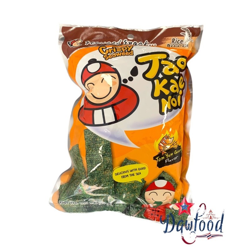 Algues croustillantes tom yum goong 32 gr Tae Kae Noi Algues croustillantes tom yum goong 32 gr Tae Kae Noi