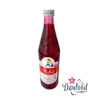 Bebida de sala soda rojo Hales 710 ml, refrescante sabor tailandés