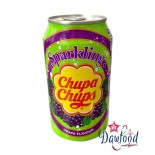 Bebida de Chupa Chups de uva 345 ml, es dulce, ácida y refrescante