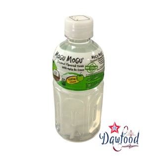 Bebida con nata de coco sabor coco Mogu Mogu, es muy refrescante