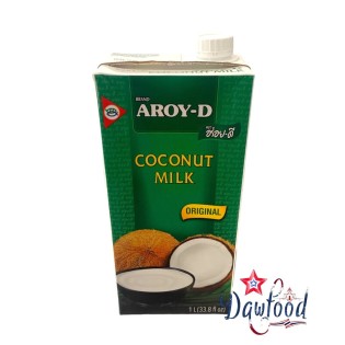 Leche de coco para cocinar todo tipo de platos en presentación de 1 litro de Aroy-D