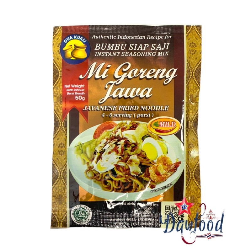 ผงปรุงรสหมี่ผัดอินโด หมี่โกเรง 50 gr Dua Kuali
