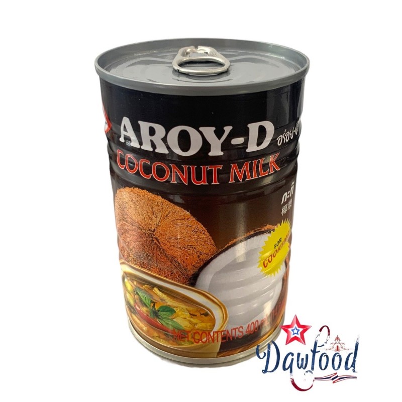 Lait de coco pour cuisiner 400 ml Aroy-D Lait de coco pour cuisiner 400 ml Aroy-D