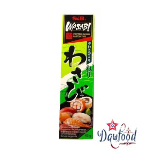 Wasabi S&B, 43 gr para preparaciones asiáticas picantes de calidad