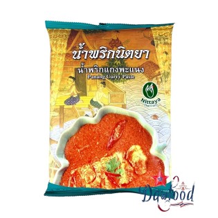 Pasta de curry panang Nittaya, 1 kg - Dawfood Supermercado Thai