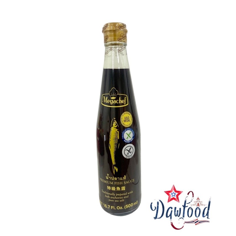 Sauce de poisson premium 500 ml Megachef Sauce de poisson premium 500 ml Megachef