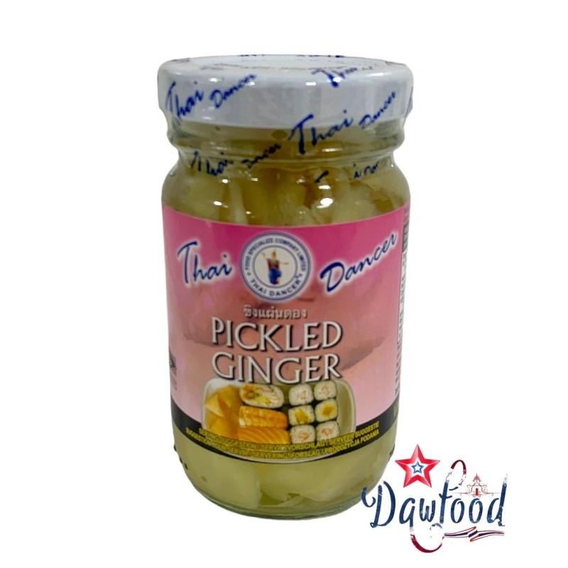 Thai Dancer Jenjibre en Escabeche de 50 gramos para usos variados Thai Dancer Jenjibre en Escabeche de 50 gramos para usos variados