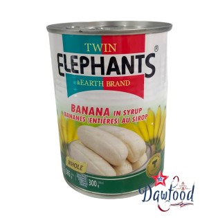 Plátano en jarabe Elephants: posee una textura suave y muy jugosa
