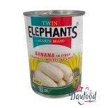 Plátano en jarabe Elephants: posee una textura suave y muy jugosa