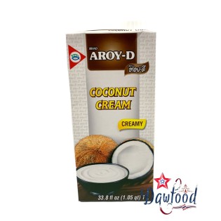 AROY-D Crema de Coco de 1L para la preparación de postres diversos