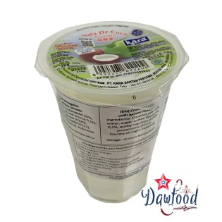 KARA Nata De Coco Con Lychee en formato de 220 ml para postres