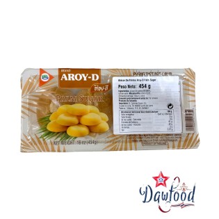 Azúcar de palma Aroy-D, de color caramelo oscuro y sabor dulce