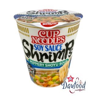นิสชินคัพ มาม่าคัพญี่ปุ่น รสกุ้งซอสถั่วเหลือง 65 gr Nissin (cup)