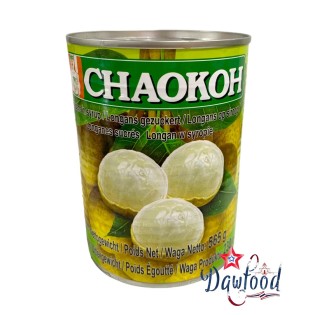 Longan en almíbar Chaokoh tiene una pulpa aromática y muy jugosa