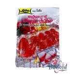 Postre agar flor thai Lobo, con sabor dulce y aspecto vibrante