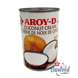 Crema de coco Aroy-D, 400 ml - Dawfood tu Supermercado Tailandés