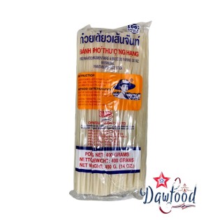 Fideos de arroz Bahn Pho delgados con forma recta libres de gluten