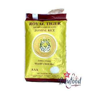 ข้าวหอมมะลิเกรดพรีเมี่ยม18 กิโล Royal Tiger
