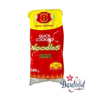หมี่เหลืองอบแห้ง 500 gr Spring Happiness