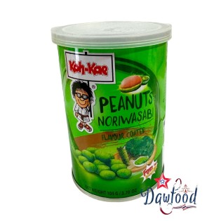 Cacahuètes saveur nori wasabi 105 gr Koh Kae