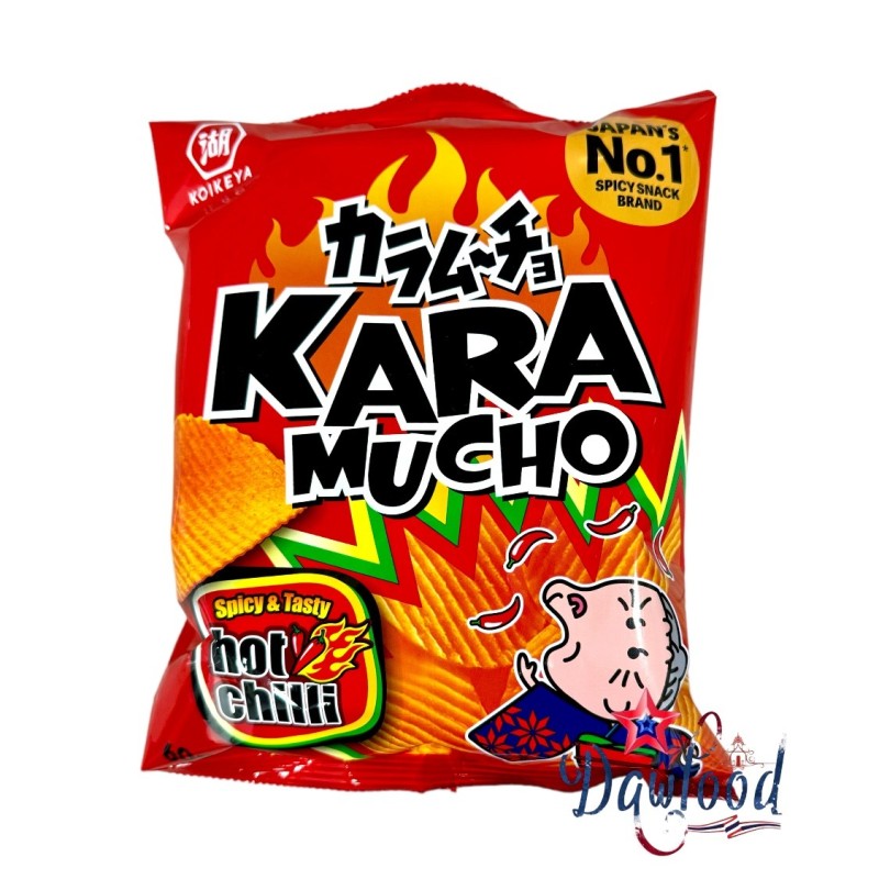 Karamucho Hot Chili Potatoes 60 gr Koikeya Karamucho Hot Chili Potatoes 60 gr Koikeya
