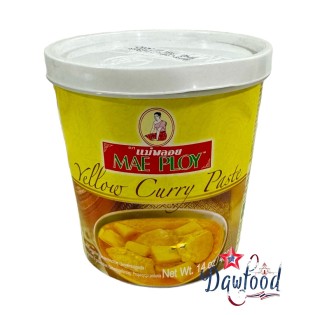 Pasta de curry amarillo Mae Ploy 400 gr, especial para comida asiática