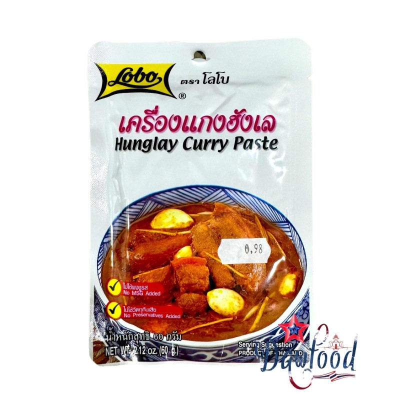 sauce au curry Hunglay 60 gr Lobo sauce au curry Hunglay 60 gr Lobo