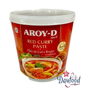 La salsa de curry rojo de Aroy-D es una pasta de origen tailandés