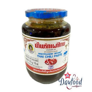 น้ำพริกเผาไทย แม่ประนอม 513 gr Mae Pranom