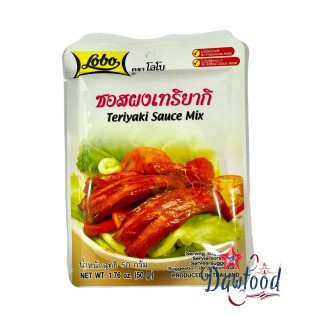 Comprar Salsa Terayaki para costillas Lobo 50 g online - Dawfood