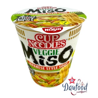 Nouilles Instantanées Veggie Miso 63 gr Nissin