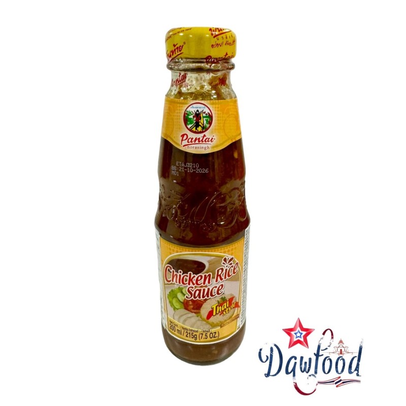 น้ำจิ้มข้าวมันไก่ ตราพันท้ายนรสิงห์ 200 ml Pantai น้ำจิ้มข้าวมันไก่ ตราพันท้ายนรสิงห์ 200 ml Pantai