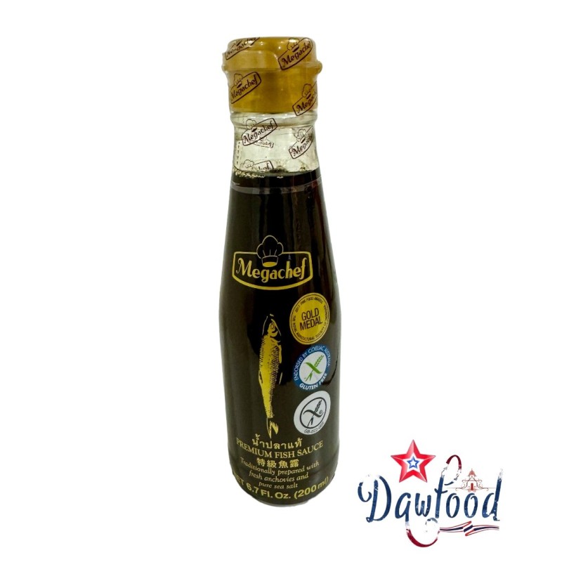 Sauce de poisson premium 200 ml Megachef Sauce de poisson premium 200 ml Megachef