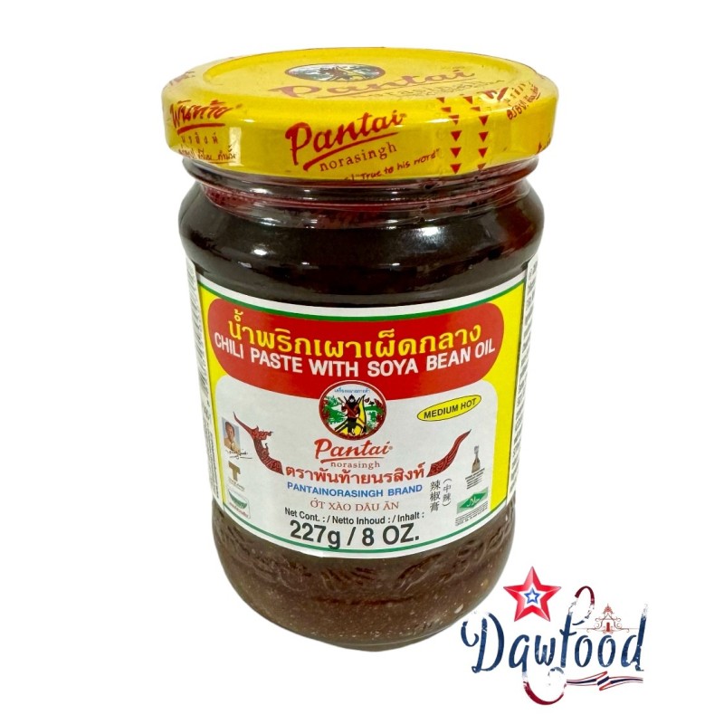 Comprar Pasta de chili con aceite de soja medium hot Pantai, 227 gr Comprar Pasta de chili con aceite de soja medium hot Pantai, 227 gr