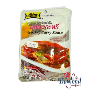 Sauce au curry pour sauté 50 gr Lobo