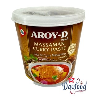 Pasta de curry Massaman Aroy-D, 400 gr para preparaciones asiáticas
