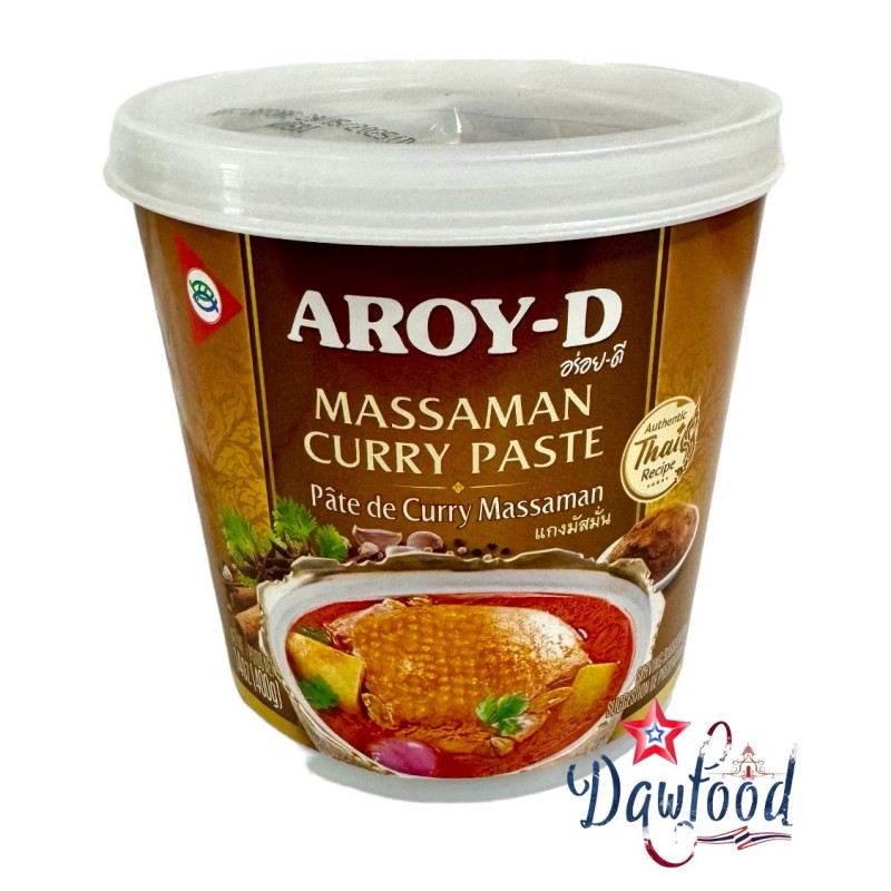 พริกแกงมัสมั่น อร่อยดี 400 gr Aroy-D