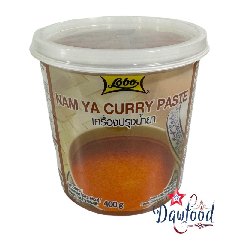 Pasta de Curry Nam Ya Lobo de 400 g. Sabor tailandés y natural