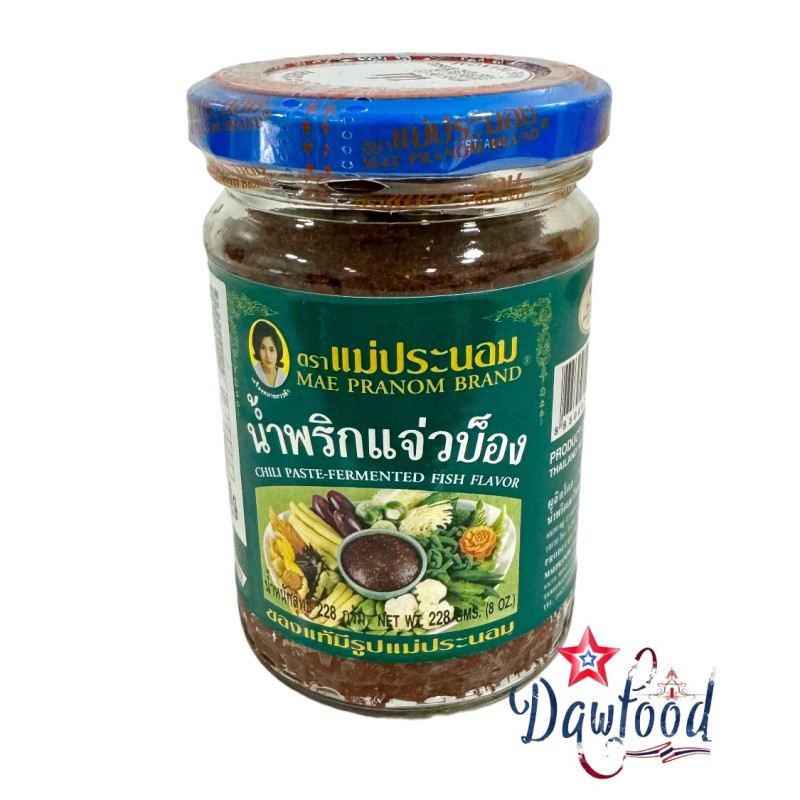 น้ำพริกแจ่วบอง แม่ประนอม 228gr Mae Pranom น้ำพริกแจ่วบอง แม่ประนอม 228gr Mae Pranom