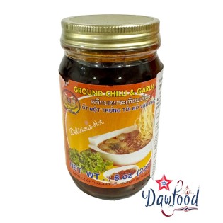 Ground Chili & Garlic 227 gr Double Seahorse