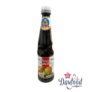Salsa de vinagre negra para aderezar, marinar y saltear con sabor